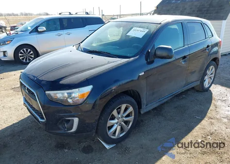 2015 Mitsubishi Outlander Sport Se z USA, uszkodzony, nr VIN 4A4AP4AU0FE018088